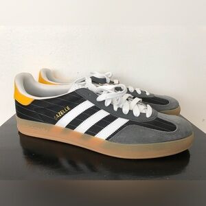 adidas gazelle silver green womens adidas Gazelle Shoes - Men's - All Black / All Black